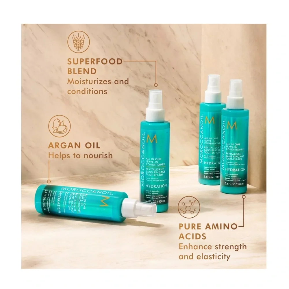 Moroccanoil All In One Leave In Conditioner Spray Hydration 5.4oz